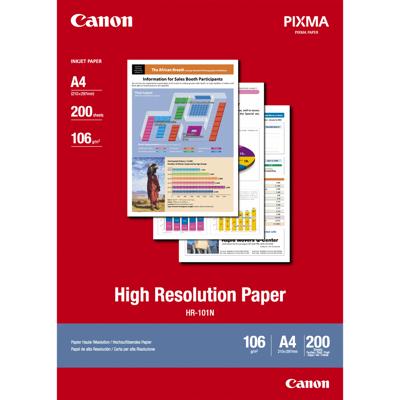 Canon HR 101 N A 4. 200 vel Fotopapier 106 g Canon HR 101 N A 4. 200 vel Fotopapier 106 g