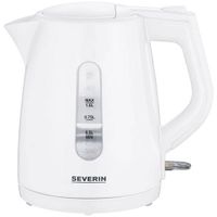 Severin WK3411 Waterkoker 1L 2200W Wit - thumbnail