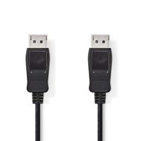 Nedis DisplayPort-Kabel | DisplayPort Male | DisplayPort Male | 3 m | 1 stuks - CCGB37010BK30 CCGB37010BK30