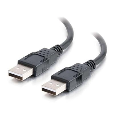 C2G /Cables to Go 28105 USB 2.0 A mannelijk naar A mannelijk kabel (1 meter, zwart)