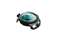 Orbiloc LED dubbel veiligheidslicht voor honden - Turkoois, 5 km bereik, waterdicht tot 100m, robuust, LED-verlichting, voor alle rassen en levensfases, zwart, Groot-Brittannië