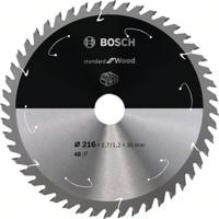 Bosch Accessories Bosch 2608837726 Hardmetaal-cirkelzaagblad 216 x 30 mm Aantal tanden: 48 1 stuk(s) - thumbnail