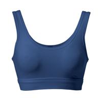 Bustier van bio-katoen, nachtblauw 40