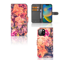 Apple iPhone 14 Hoesje Bosje Bloemen - thumbnail