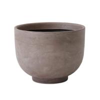 &Tradition Planter Plantenbak Silver Grey - Ø60 x h. 45 cm.