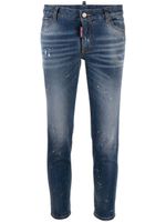 DSQUARED2 jean skinny à taille basse - Bleu