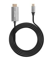 Trust Calyx Usb-C-naar-Hdmi-Kabel, Zwart