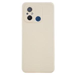 Xiaomi Redmi 12C Anti-Vingerafdruk Mat TPU Hoesje - Wit