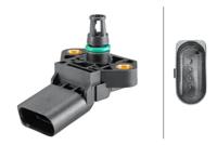 MAP sensor, Sensor, vuldruk HELLA, u.a. für VW, Seat, Audi, Skoda, Porsche, Bentley, Cupra - thumbnail