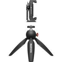 Sennheiser Mobile Kit Statiefset 1/4 inch Werkhoogte: 13.5 cm Zwart Incl. smartphonehouder