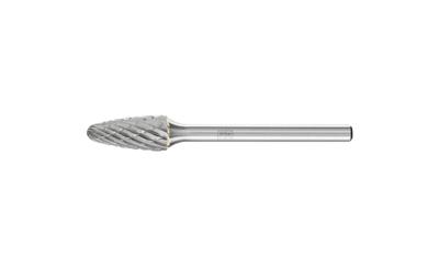 PFERD 21230083 Freesstift Hardmetaal Ronde boog Lengte 43 mm Afmeting, Ø 6 mm Werklengte 13 mm Schachtdiameter 3 mm 1 stuks