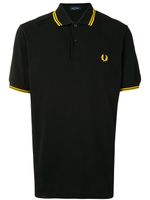 Fred Perry polo à bords contrastants - Noir - thumbnail