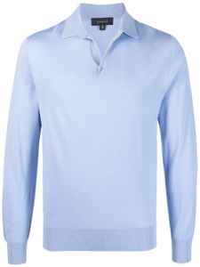 Sease polo en maille fine - Bleu