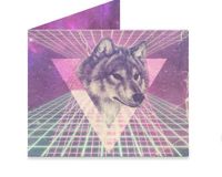 Mighty Wallet Space Wolf