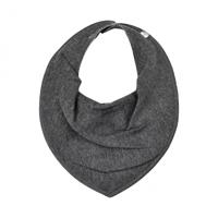 Pippi slabbetje Scarf bib junior katoen donker