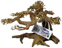 Superfish Bonsai Driftwood S - Uniek Handgemaakt Klein Aquarium Ornament