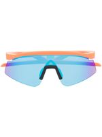 Oakley lunettes de soleil teintées à logo imprimé - Orange