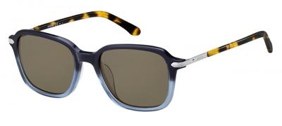 Fossil zonnebril FOS2095/G/S blauw/ bruin Fossil zonnebril FOS2095/G/S blauw/ bruin