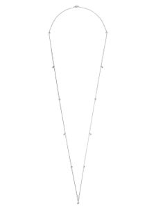 De Beers Jewellers collier sautoir My First De Beers en or blanc 18ct orné de diamants - Argent