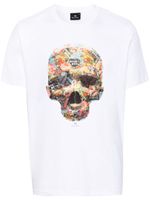 PS Paul Smith t-shirt Skull Sticker - Blanc