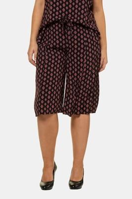 Ulla Popken Bermuda, wijde pijpen - Grote Maten