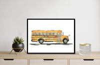 Poster - Schoolbus - thumbnail