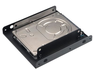 Akasa AK-HDA-03 3,5 (8,89 cm) harde schijf inbouwframe HDD/SSD Aantal harde schijven (max.): 1 x 2.5 inch