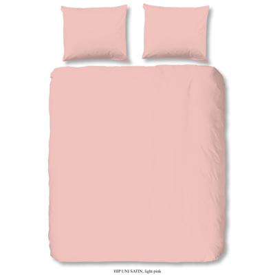 HIP Dekbedovertrek Uni 240x200/220 cm roze