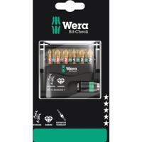 Wera Bit-Check 12 Diamond 1 SB 05136392001 Bitset 1/4 (6.3 mm) Incl. bithouder