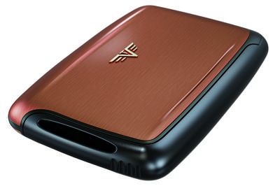 Tru Virtu Pearl Mini Card Case Coffee to Go
