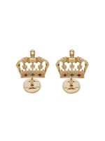 Dolce & Gabbana boutons de manchette en or 18ct à design de couronne - thumbnail