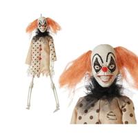 BigBuy Home Halloween-decoratie, clownskelet, 40 cm
