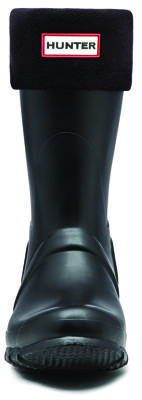 Hunter Korte Regenlaarssokken (Kleur: zwart, Maat: M)