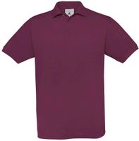 SALE! B&C BC0099 Safran TT Polo - Paars - Maat XL - thumbnail