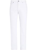 Zegna jean Roccia à coupe slim - Blanc