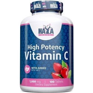 Vitamin C With 1000mg Rose Hips Haya Labs 100tabl