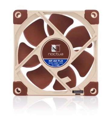Noctua NOC-NF-A8-FLX Computer behuizing Ventilator 8 cm Beige, Bruin 1 stuk(s)