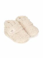 UGG Kids bottines texturées à fermeture scratch - Blanc - thumbnail