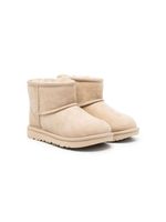 UGG Kids bottines Classic Mini II à patch logo - Tons neutres - thumbnail