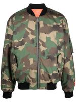 Heron Preston veste bomber à imprimé camouflage - Vert