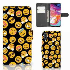 Samsung Galaxy A70 Telefoon Hoesje Emoji