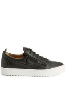 Giuseppe Zanotti baskets Frankie en cuir - Noir