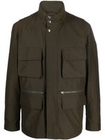 Woolrich veste bomber à col montant - Vert - thumbnail