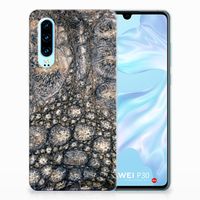 Huawei P30 TPU Hoesje Krokodillenprint