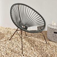 Kave Home Tuinstoel 'Samantha', kleur Donkergroen