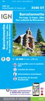 Wandelkaart - Topografische kaart 3540OT Barcelonnette | IGN - Institu