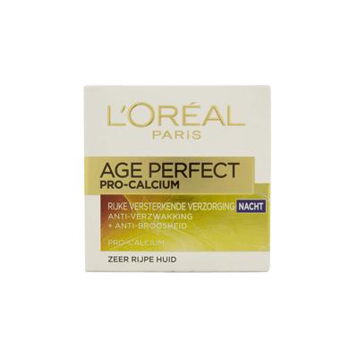 L’Oréal Paris Skin Expert Age Perfect Pro Calcium Anti Rimpel - 50 ml - Nachtcrème