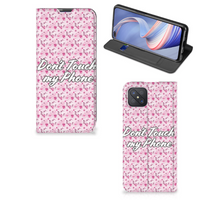 OPPO Reno4 Z 5G Design Case Flowers Pink DTMP - thumbnail