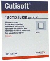 Cutisoft Vliescompressen steriel 10 x 10cm (25 st)