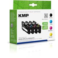 KMP inktpatronen geschikt voor Epson 405XL (C13T05H64010) Multipack - voor Epson Workforce WF-7830DTWF, Pro WF-3820DWF, enz.